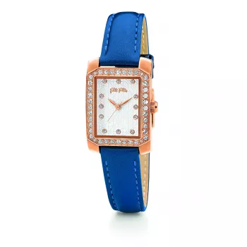 Relógio de mulher FOLLI FOLLIE Donatella quartzo analógico WF13B053SSA 20 mm prateado aço inoxidável