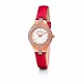 Folli Follie Donatella Relógio de mulher de quartzo analógico WF14B003SSS 28mm Aço inoxidável prateado