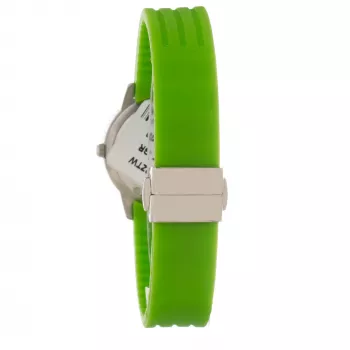 Relógio de mulher Folli Follie Donatella quartzo WF5T003ZTWV 33mm pele branca