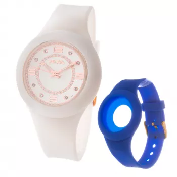 FOLLI FOLLIE Relógio de mulher Donatella WF13P020ZSSA 40mm aço inoxidável ouro rosa