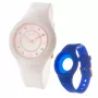 FOLLI FOLLIE Relógio de mulher Donatella WF13P020ZSSA 40mm aço inoxidável ouro rosa