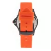 Relógio de homem Folli Follie Dynamic quartzo analógico 40 mm caixa de aço inoxidável mostrador preto pulseira de pele