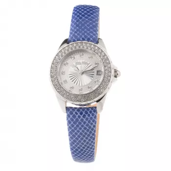 Relógio de quartzo analógico de mulher Folli Follie Heart4Heart WF1A006STZ 30mm Aço inoxidável Prateado