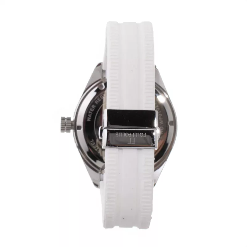 Relógio de quartzo FOLLI FOLLIE Heart4Heart para mulher WF0T027ZDO 45 mm pele branca