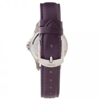 Folli Follie Heart4Heart Relógio de mulher quartzo WF15T031SSW 34mm aço inoxidável prateado branco
