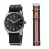 Relógio de homem FOLLI FOLLIE WF14T001SDNN 42 mm quartzo analógico pele preto
