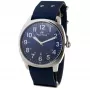 Folli Follie Relógio de homem WT14T0015DV 40mm aço inoxidável quartzo analógico mostrador preto bracelete de pele