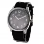 FOLLI FOLLIE Relógio unissexo WT14T0015DSDF 40mm aço inoxidável quartzo analógico mostrador preto bracelete de silicone