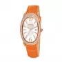 Relógio de mulher Folli Follie WF2B012STWN 45mm aço inoxidável prateado e ouro rosa