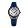 Relógio de mulher FOLLI FOLLIE WF1B032SSU 36 mm aço inoxidável quartzo analógico mostrador branco bracelete prateada