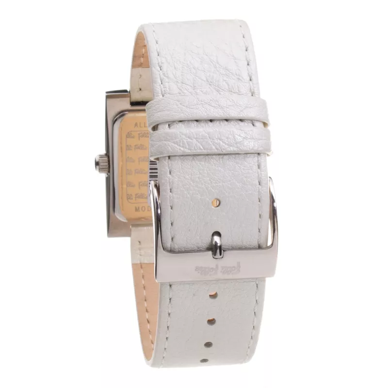 FOLLI FOLLIE Relógio de mulher WF7A007SPS (35mm) - Caixa de aço inoxidável, bracelete de pele rosa, movimento de quartzo