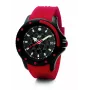 Relógio de mulher Folli Follie WF1Y002ZDR 40mm ouro rosa aço inoxidável e pele castanha