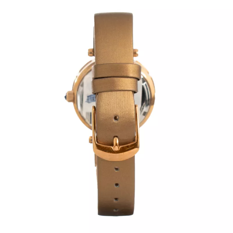Folli Follie Relógio de mulher Donatella quartzo analógico WF1B019SSS 35mm prateado aço inoxidável