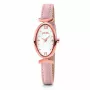Folli Follie Relógio analógico de quartzo de mulher WF16R031SSS - tom rosa-ouro aço inoxidável, mostrador branco, 34 mm