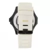 Relógio Folli Follie mulher quartzo analógico WT13P001ZPW 45 mm aço inoxidável branco pele