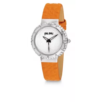 Relógio de mulher Folli Follie WF13A032SPW 28mm aço inoxidável tom ouro rosa