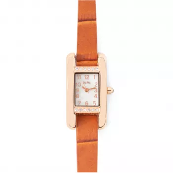 Relógio de mulher Folli Follie WF13B064SPW 20mm ouro rosa aço inoxidável