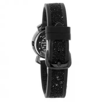 Relógio de mulher FOLLI FOLLIE WF15T013ZSA Santorini Flower 28mm tom ouro rosa aço inoxidável pele branca
