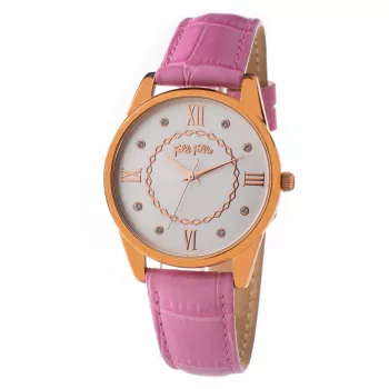 FOLLI FOLLIE relógio de mulher WF16R016SSRO 38mm ouro rosa aço inoxidável