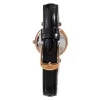 Relógio de mulher FOLLI FOLLIE WF16R022SSK 28mm analógico de quartzo em aço inoxidável e cerâmica tom ouro rosa