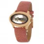 FOLLI FOLLIE Relógio de mulher WF1R016SSK 40mm aço inoxidável quartzo analógico mostrador branco bracelete prateada