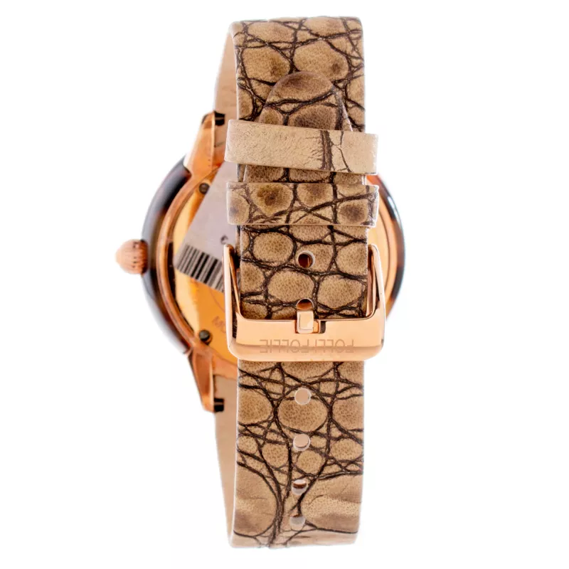 FOLLI FOLLIE relógio de mulher WF8R034SSB (45mm) aço inoxidável quartzo analógico