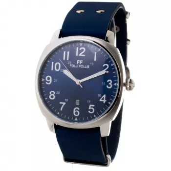 Relógio de mulher FOLLI FOLLIE WT14T001SDA 40mm ouro rosa aço inoxidável pele branca