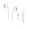 Forcell F-Audio HR-ME25 Auscultadores intra-auriculares Lightning com microfone e controlo remoto, brancos