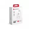 Forcell F-Audio HR-ME25 Auscultadores intra-auriculares Lightning com microfone e controlo remoto, brancos