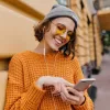 Forcell F-Audio HR-ME25 Auscultadores intra-auriculares Lightning com microfone e controlo remoto, brancos