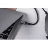 FORCELL F-Energy Cafule cabo USB-C para USB-C 1,2 m 240 W 5 A PD QC 4.0 entrançado preto