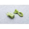 Forcell F-Energy GaN III VT-41 Carregador de Parede GaN 33 W, 1x USB-C PD 3.0/PPS & 1x USB-A QC 4.0, Verde