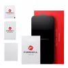 Película de vidro temperado Forcell Ultra Clear para Xiaomi Redmi 14C, moldura preta