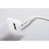 Forcell VT-41 Carregador de parede GaN III 33W com 1x USB-C PD 3.0 e 1x USB-A QC 4.0 (branco)