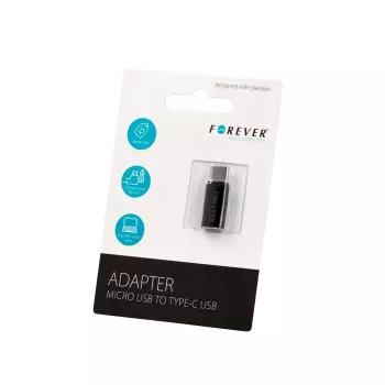 Adaptador universal Forever Micro USB para USB-C