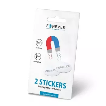 Forever Autocolante universal para suporte magnético 2 PCS