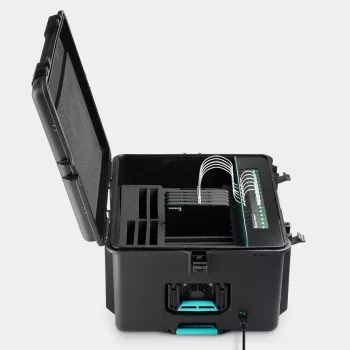Formcase TransformerCase T10M-PD Performance Plus Mala portátil de gestão de dispositivos preta
