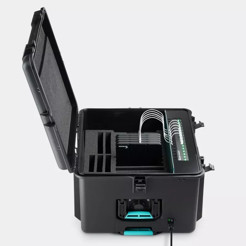 Formcase TransformerCase T10M-PD Performance Plus Mala portátil de gestão de dispositivos preta