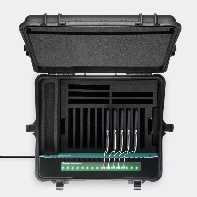 Formcase TransformerCase T10M-PD Performance Plus Mala portátil de gestão de dispositivos preta