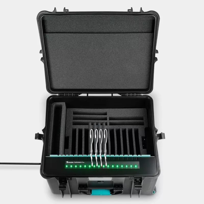 Formcase TransformerCase T10M-PD Performance Plus Mala portátil de gestão de dispositivos preta