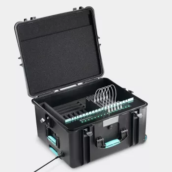 Formcase TransformerCase T10M-PD Performance Plus Mala portátil de gestão de dispositivos preta