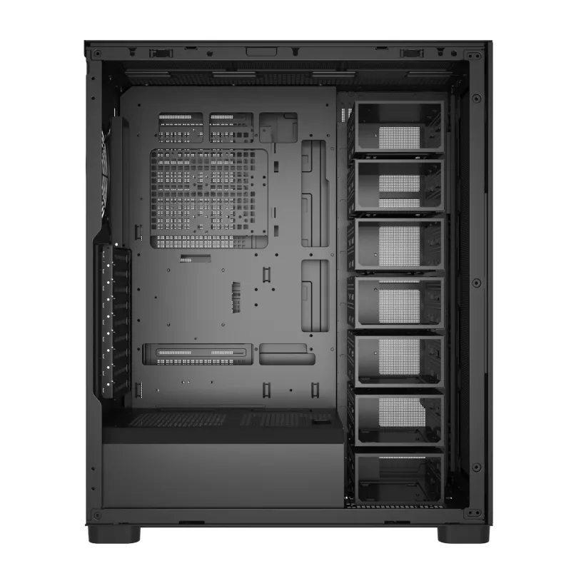Fortron U660 chassis de servidor rackmount 4U (preto) - 6x baías hot-swap de 3,5 polegadas, capacidade para 8 unidades