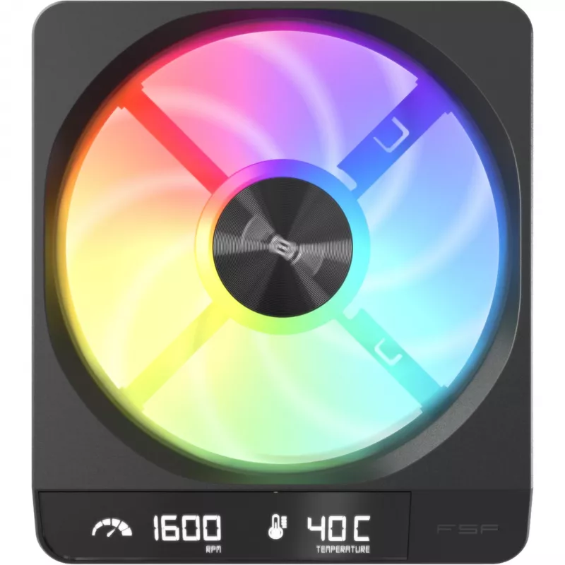 Fortron ZENFAN 120 Black Ventoinha para caixa 120 mm