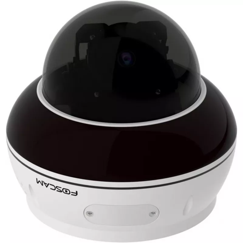 Foscam D8ET-W câmara IP dome PTZ PoE 8MP 4K UHD com deteção por IA, branco