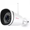Sistema de segurança NVR sem fios FOSCAM FN7108W-B4-1T de 8 canais com 4x câmaras bullet FI9910W 1080P, disco 1TB, branco