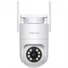 Foscam PD8 câmara de vigilância sem fios branco 8MP (3840x2160), WiFi 6 dual band, radar de ondas milimétricas, auto-tracking 360°, rotação e inclinação