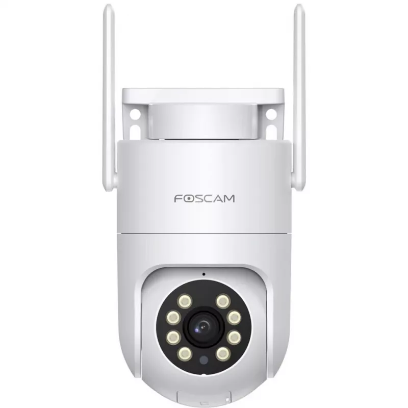 Foscam PD8 câmara de vigilância sem fios branco 8MP (3840x2160), WiFi 6 dual band, radar de ondas milimétricas, auto-tracking 360°, rotação e inclinação