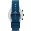Smartwatch Fossil FTW4036 Gen 5 44mm aço inoxidável bracelete de silicone Wear OS