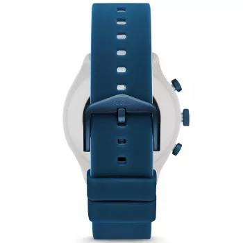 Smartwatch Fossil FTW4036 Gen 5 44mm aço inoxidável bracelete de silicone Wear OS