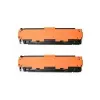 Toner Freecolor Canon CC530AD (2662B002) 2x preto 3500 páginas recondicionado